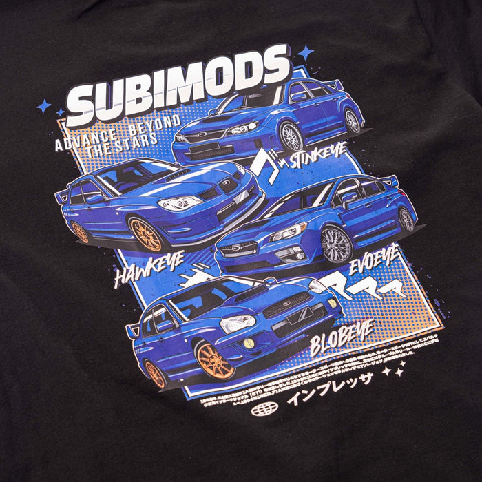 Subimods Official "The Generation" Short Sleeve Shirt Black - SM-2282-S - Subimods.com