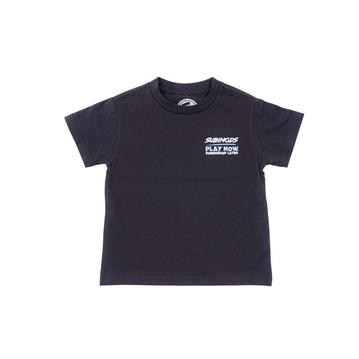 Subimods Official "Toy Car" Kids Short Sleeve Shirt Coal - SM - 2277 - 4 - Subimods.com