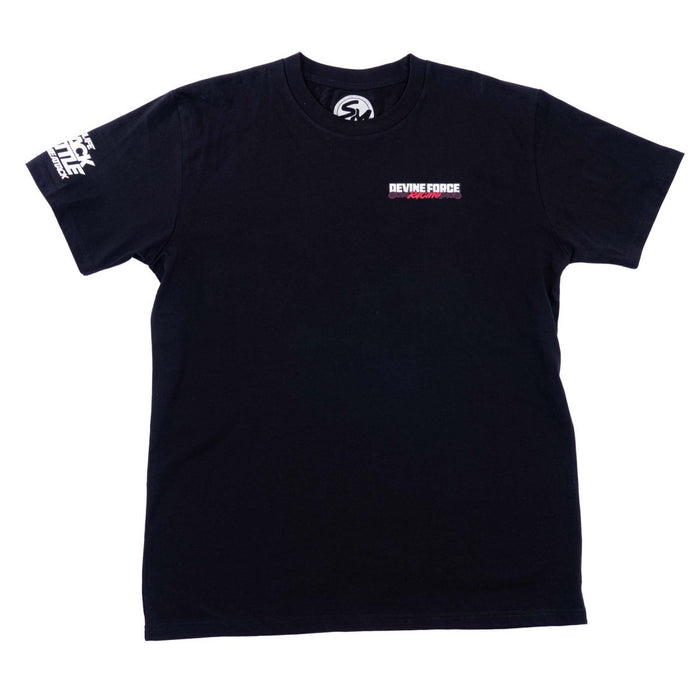 Subimods Official Trackside Team Series "Team Devine Force Racing" Short Sleeve Shirt Black - SM - 2263 - S - Subimods.com