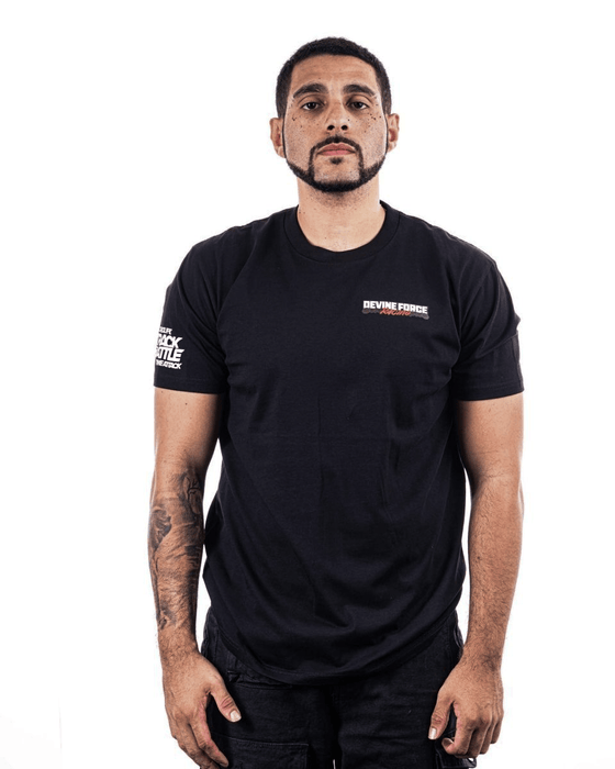 Subimods Official Trackside Team Series "Team Devine Force Racing" Short Sleeve Shirt Black - SM - 2263 - S - Subimods.com