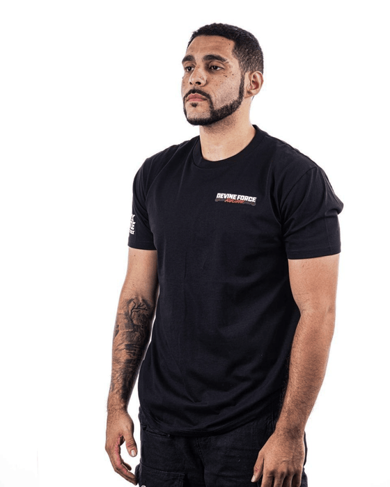 Subimods Official Trackside Team Series "Team Devine Force Racing" Short Sleeve Shirt Black - SM - 2263 - S - Subimods.com