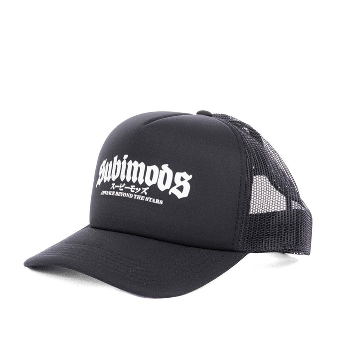 Subimods Official Trucker Cap Black w/ Street Style Logo - SM - 2221 - Subimods.com