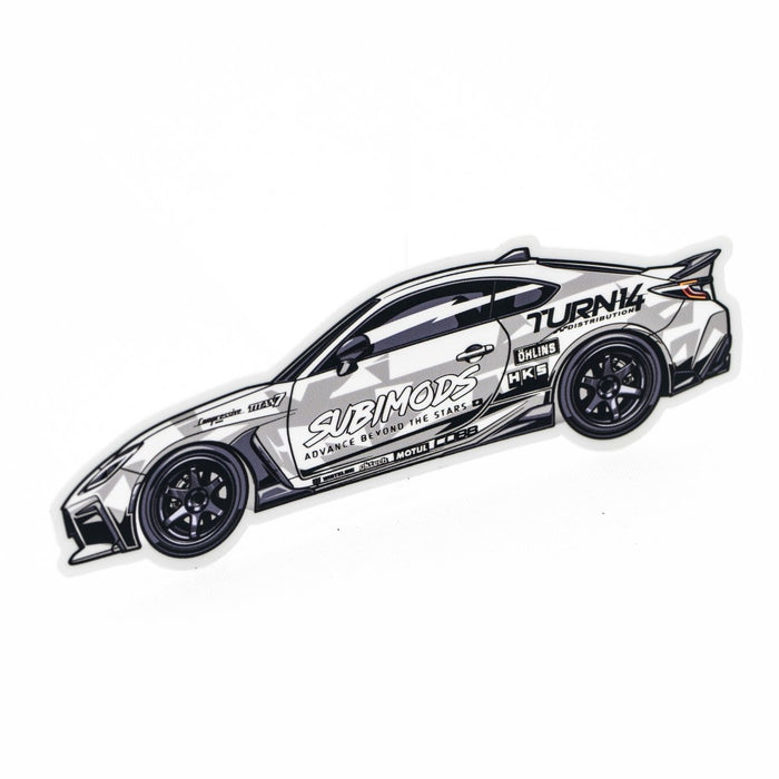 Subimods Official Twenty Twenty - Five Series "2023 BRZ Drift Car" Slap Sticker - SM-2179 - Subimods.com