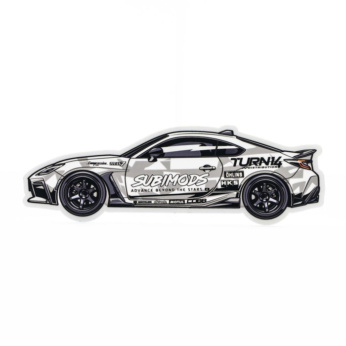 Subimods Official Twenty Twenty - Five Series "2023 BRZ Drift Car" Slap Sticker - SM-2179 - Subimods.com