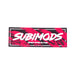 Subimods Official Twenty Twenty - Five Series "Brushed" Slap Sticker - SM-2247 - Subimods.com