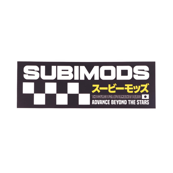 Subimods Official Twenty Twenty - Five Series "Checkered" Slap Sticker - SM-2245 - Subimods.com