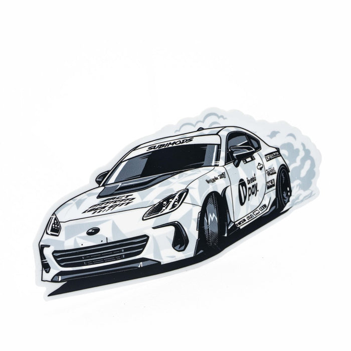Subimods Official Twenty Twenty - Five Series "Drift BRZ" Slap Sticker - SM-3025 - Subimods.com