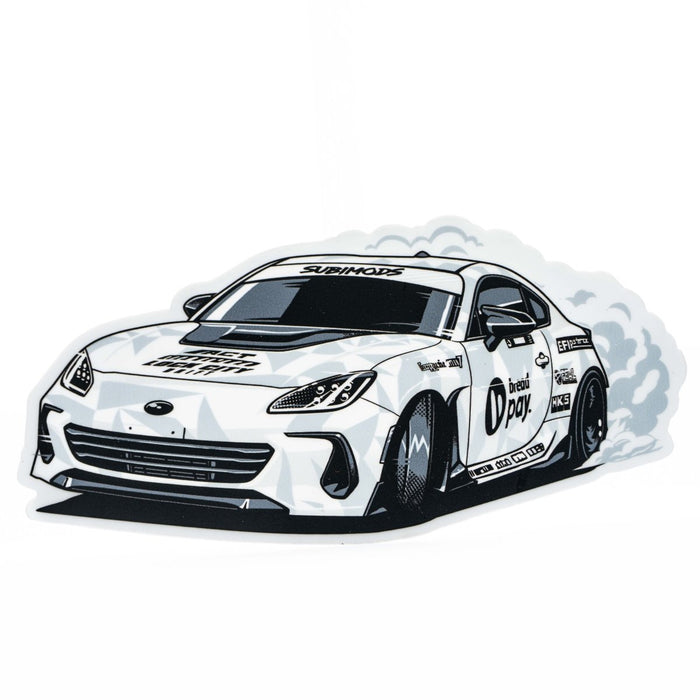 Subimods Official Twenty Twenty - Five Series "Drift BRZ" Slap Sticker - SM-3025 - Subimods.com