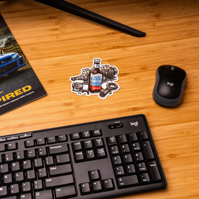 Subimods Official Twenty Twenty - Five Series "Motor Sauce" Slap Sticker - SM-2174 - Subimods.com