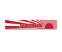 Subimods Official Twenty Twenty - Five Series "Rising Sun" Full Print Window Banner - SM - 2271 - Subimods.com