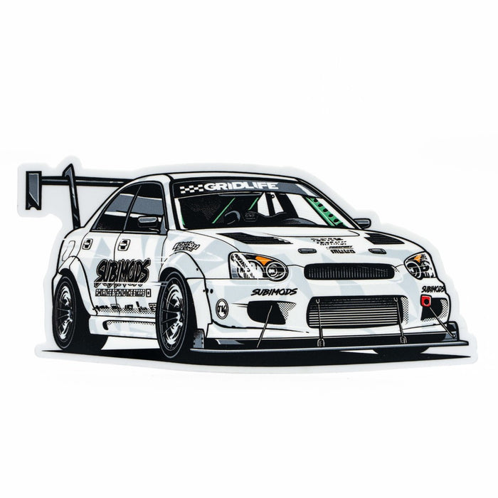 Subimods Official Twenty Twenty - Five Series "Trackmod STI" Slap Sticker - SM-3024 - Subimods.com