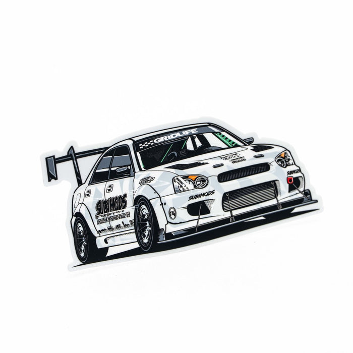 Subimods Official Twenty Twenty - Five Series "Trackmod STI" Slap Sticker - SM-3024 - Subimods.com
