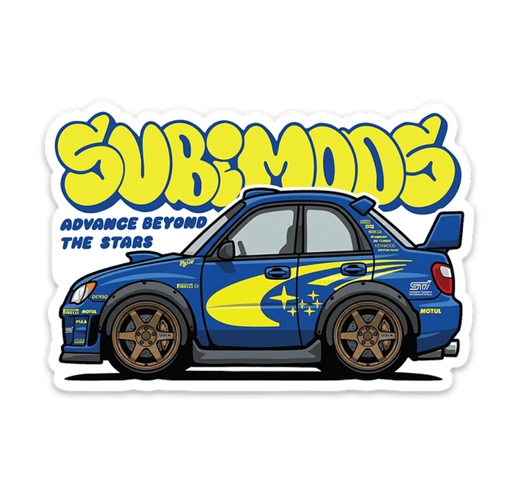 Subimods Official Twenty Twenty - Six Series "Rallye" Slap Sticker - SM-3101 - Subimods.com