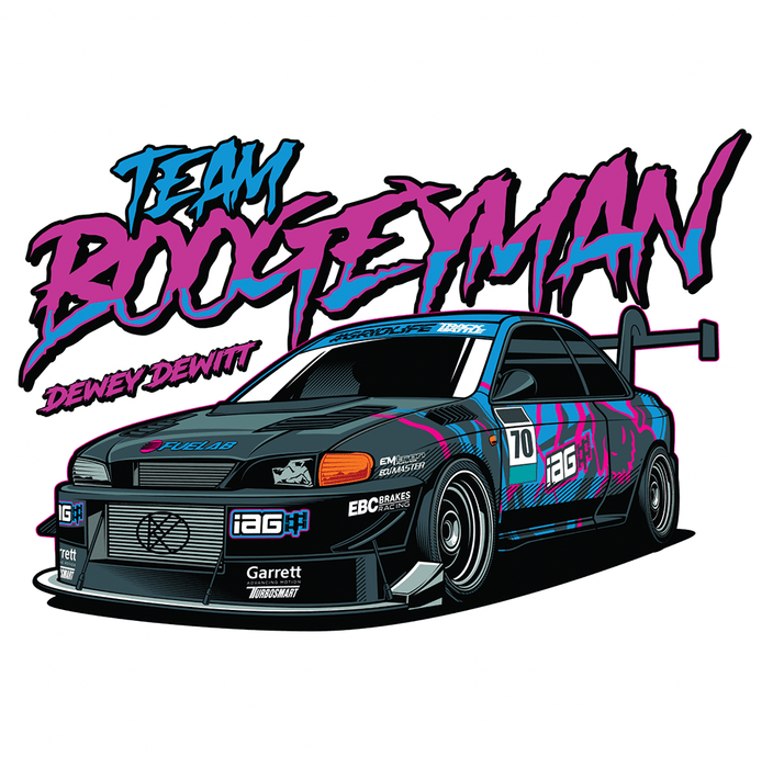 Subimods Official Twenty Twenty - Six Series "Team Boogeyman ST3" Slap Sticker - SM-3090 - Subimods.com