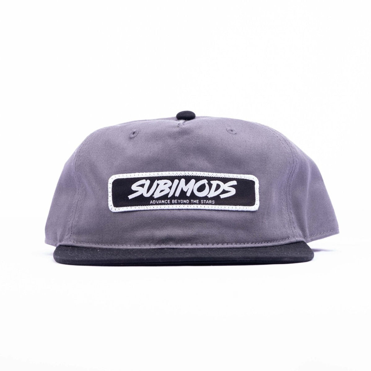 Subimods Two Tone Cap Gray-Black with Patch Logo — Subimods.com