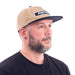 Subimods Official Two Tone Cap Khaki - Black w/ "Patch" Style Logo - SM-3008 - Subimods.com