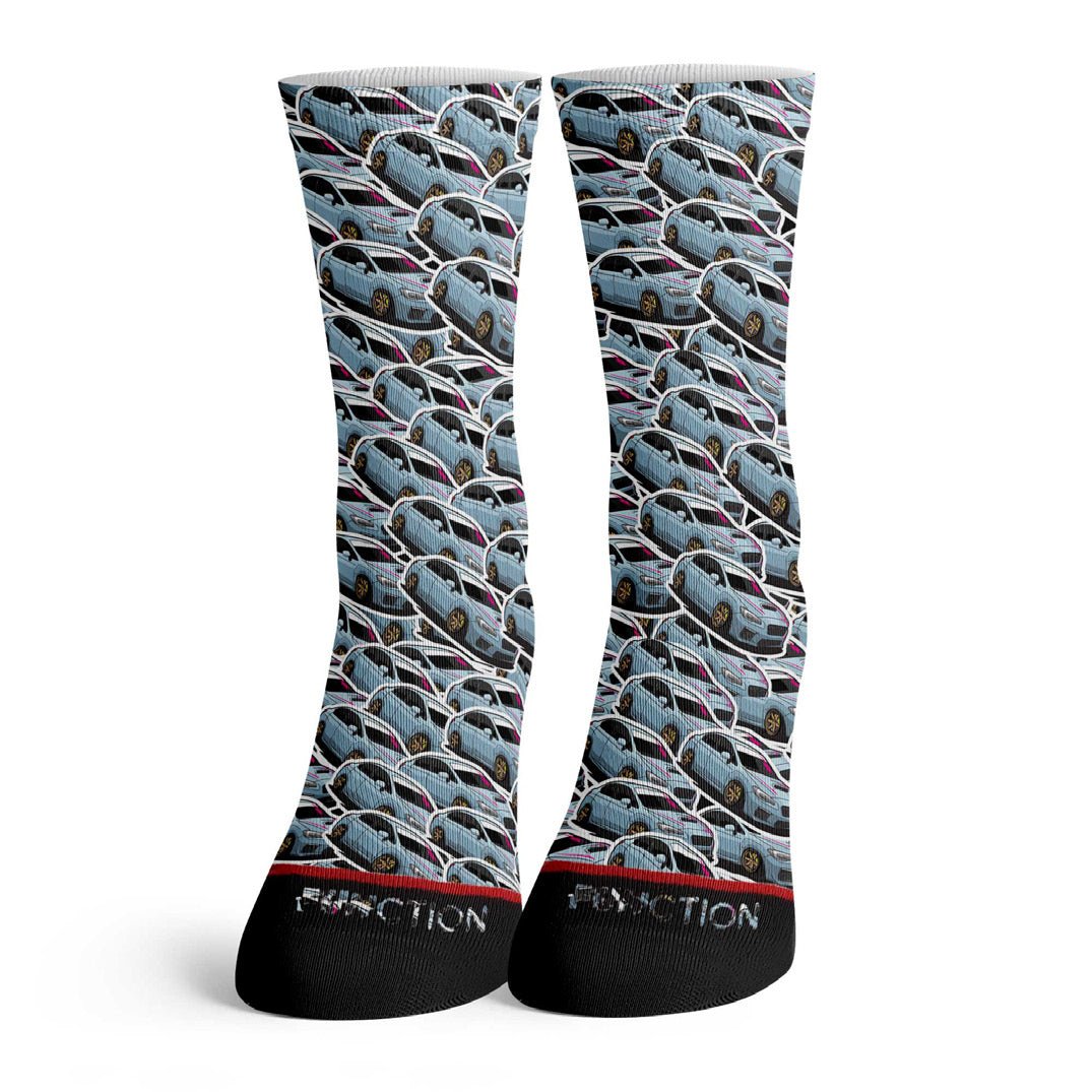 COBB Turbo Socks Black - Subimods.com