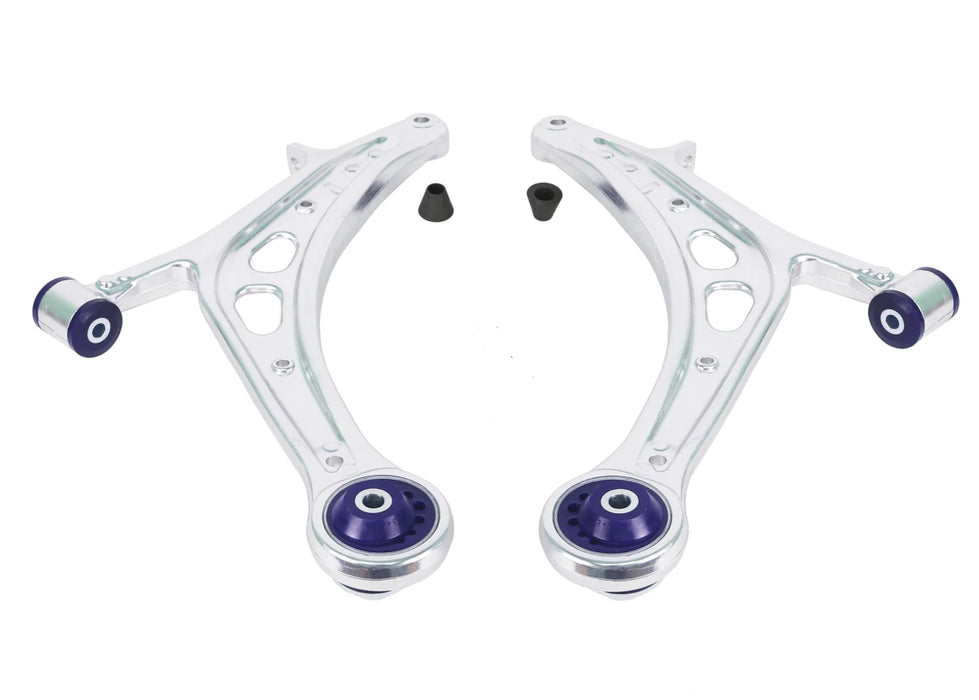 Super Pro Front Alloy Control Arm Kit Additional Positive Caster 2015 - 2021 WRX / 2015 - 2021 STI - ALOY0017K - Subimods.com