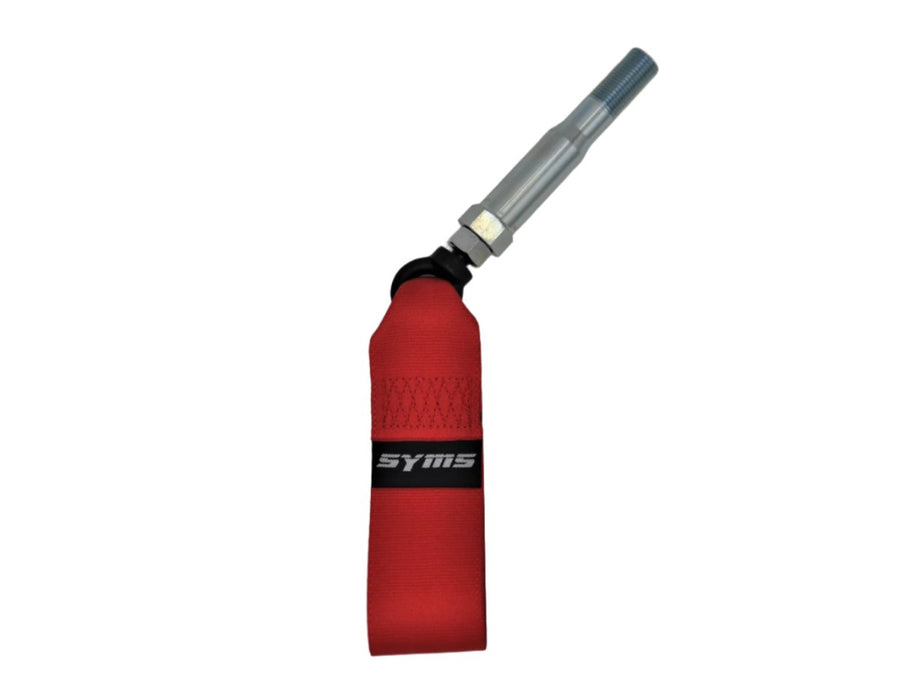 SYMS Racing Front Tow Strap Red 2015 - 2021 WRX / 2015 - 2021 STI - Y100199013 - Subimods.com