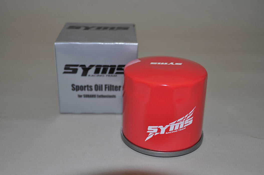 SYMS Racing Oil Filter Most EJ20 / EJ25 Subaru Models - Y100099004 - Subimods.com