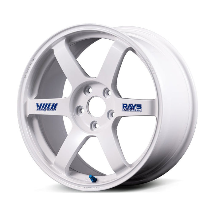TE37 SAGA S - Plus 30th Anniversary Edition White 18X9.5 +38mm 5x114.3 2015 - 2024 WRX / 2011 - 2021 STI - WV4X38EWH - Subimods.com