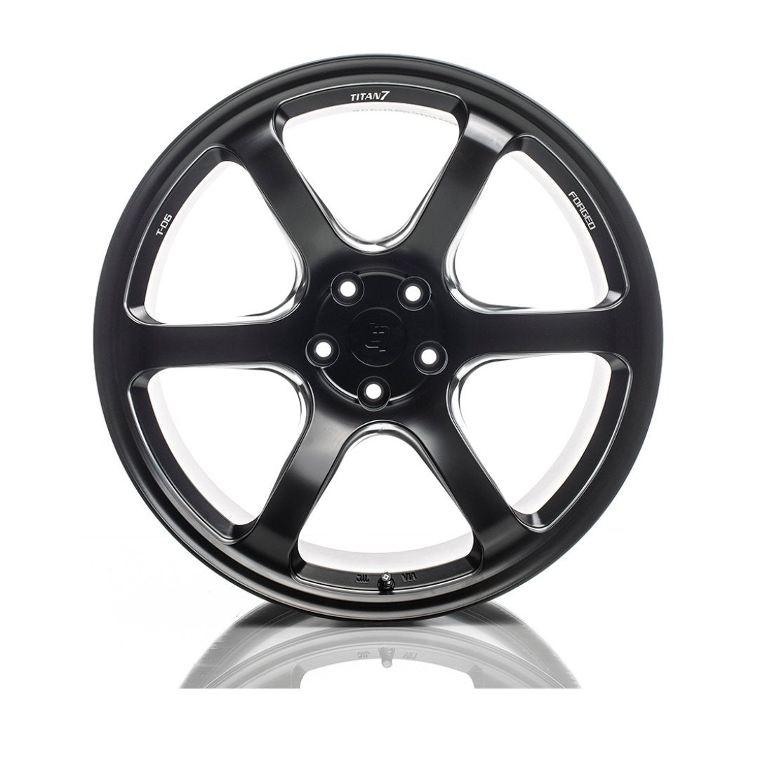 Titan 7 T-D6 Launch Edition Forged 6 Spoke Rim 18x9 +47 — Subimods.com