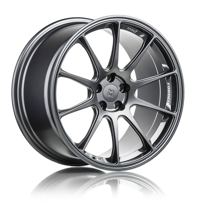 Titan 7 T - R10 Forged 10 Spoke Rim 18x9.0 +47 5x100 2022 - 2024 BRZ / 2022 - 2024 GR86 - TR101890047510056MB - Subimods.com