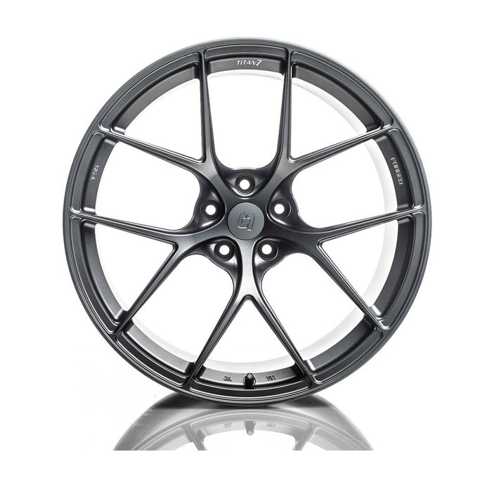 Titan 7 T - S5 Forged Split 5 Spoke Rim 17x9.0 +47 5x100 2022 - 2024 BRZ / 2022 - 2024 GR86 - TS501790047510056ST - Subimods.com