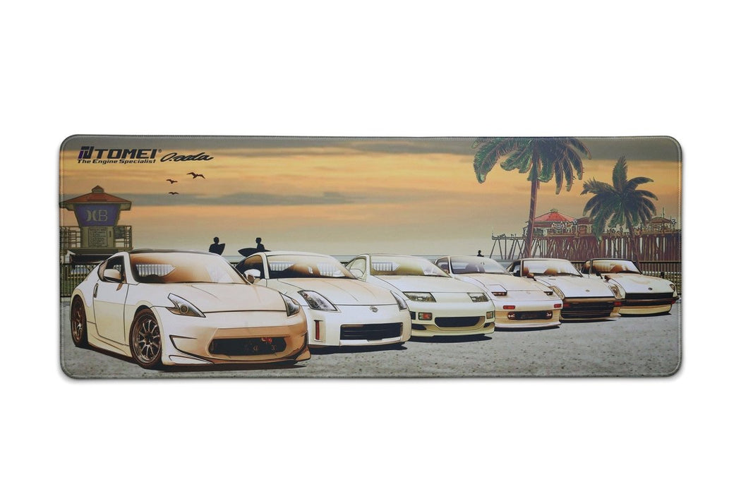 Tomei Desk Pad Z Car Sunset Huntington Beach - TG801F-0000A - Subimods.com