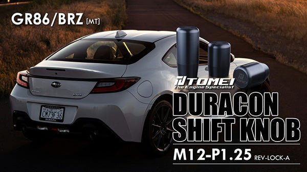 Tomei Duracon Shift Knob Type - SS 60mm M12x1.25 2022 - 2025 BRZ / 2022 - 2025 GR86 - TF101C-12203 - Subimods.com