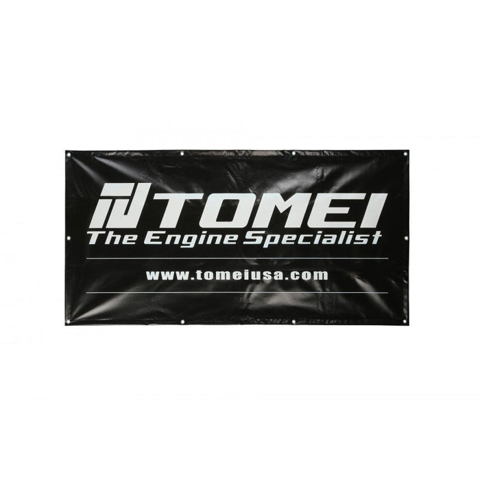 Tomei Engine Specialist Banner - Black - TG301A - 0000A - Subimods.com