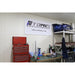Tomei Engine Specialist Banner - White - TG301B - 0000A - Subimods.com
