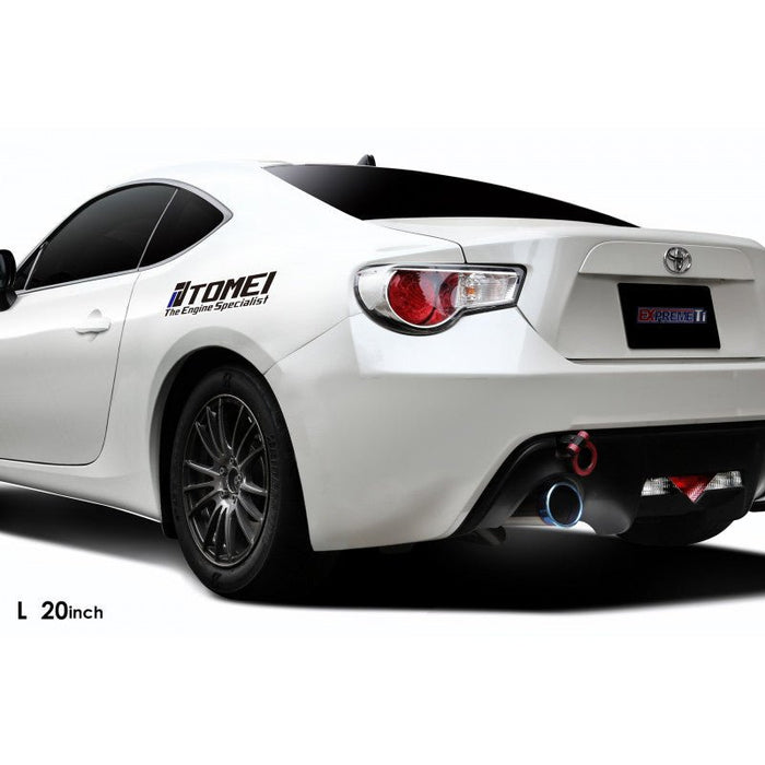 Tomei Engine Specialist Die Cut Sticker - Black - TG201D - 0000A - Subimods.com