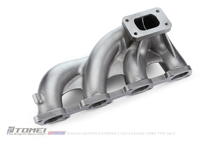 Tomei Expreme Exhaust Manifold Turbo Type Ver. 2 1991 - 1998 Nissan 240sx - TB601A - NS16B - Subimods.com