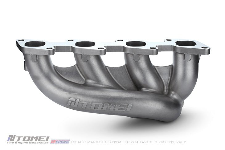 Tomei Expreme Exhaust Manifold Turbo Type Ver. 2 1991 - 1998 Nissan 240sx - TB601A - NS16B - Subimods.com