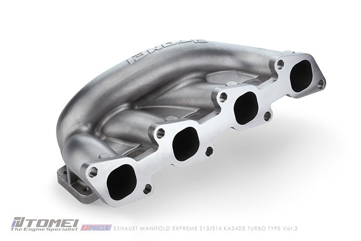 Tomei Expreme Exhaust Manifold Turbo Type Ver. 2 1991 - 1998 Nissan 240sx - TB601A - NS16B - Subimods.com