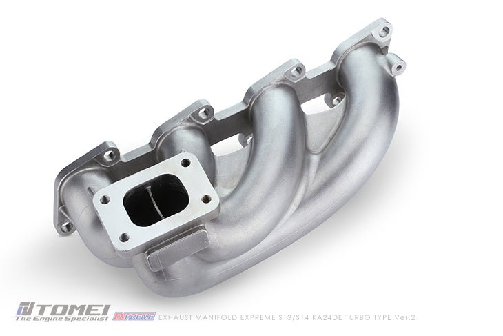 Tomei Expreme Exhaust Manifold Turbo Type Ver. 2 1991 - 1998 Nissan 240sx - TB601A - NS16B - Subimods.com