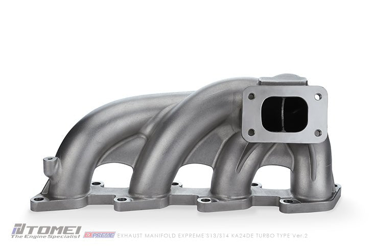Tomei Expreme Exhaust Manifold Turbo Type Ver. 2 1991 - 1998 Nissan 240sx - TB601A - NS16B - Subimods.com