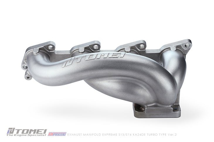 Tomei Expreme Exhaust Manifold Turbo Type Ver. 2 1991 - 1998 Nissan 240sx - TB601A - NS16B - Subimods.com
