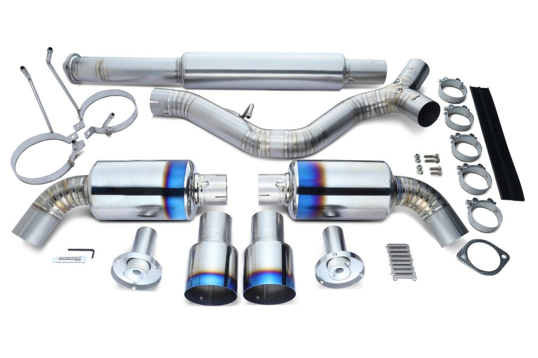 Tomei Expreme Ti Titanium Type-D Catback Exhaust 13-25 BRZ / 13-16 FRS / 17-21 86 / 22-25 GR86 - TB6090-SB05B - Subimods.com