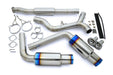 Tomei Expreme Ti Titanium Type-D Dual Exit Catback Exhaust 2011-2021 WRX Sedan / 2011-2021 STI Sedan - TB6090-SB02D - Subimods.com