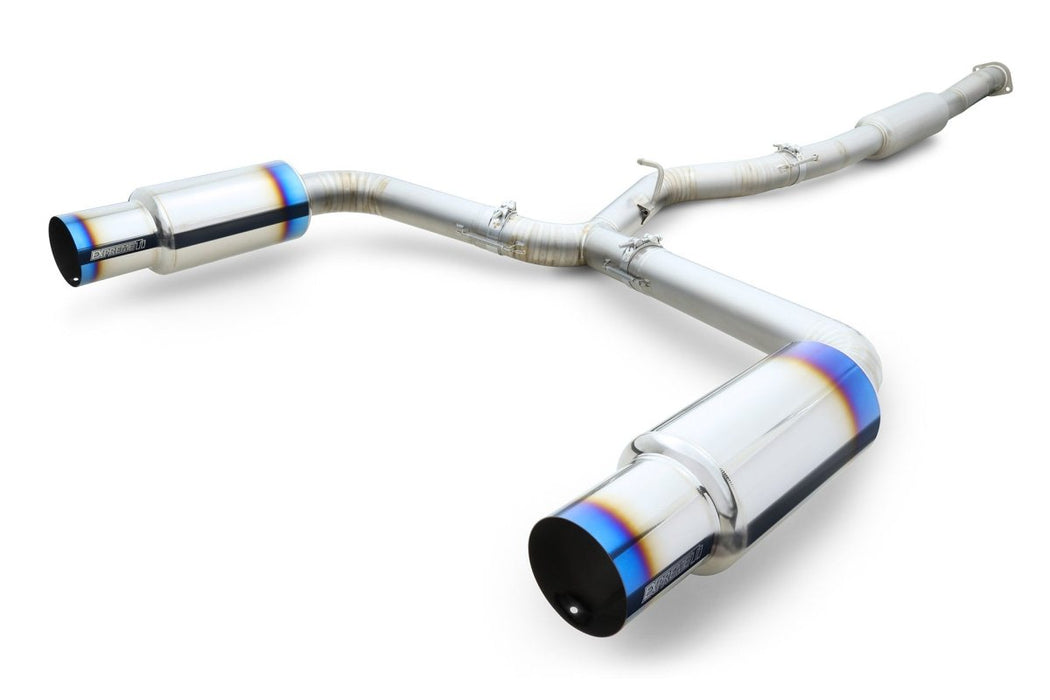 Tomei Expreme Ti Titanium Type-D Dual Exit Catback Exhaust 2011-2021 WRX Sedan / 2011-2021 STI Sedan - TB6090-SB02D - Subimods.com