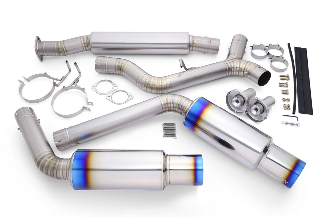 Tomei Expreme Ti Titanium Type-D Dual Exit Catback Exhaust 2022-2026 WRX - TB6090-SB06B - Subimods.com
