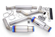 Tomei Expreme Ti Titanium Type-D Dual Exit Catback Exhaust 2022-2026 WRX - TB6090-SB06B - Subimods.com