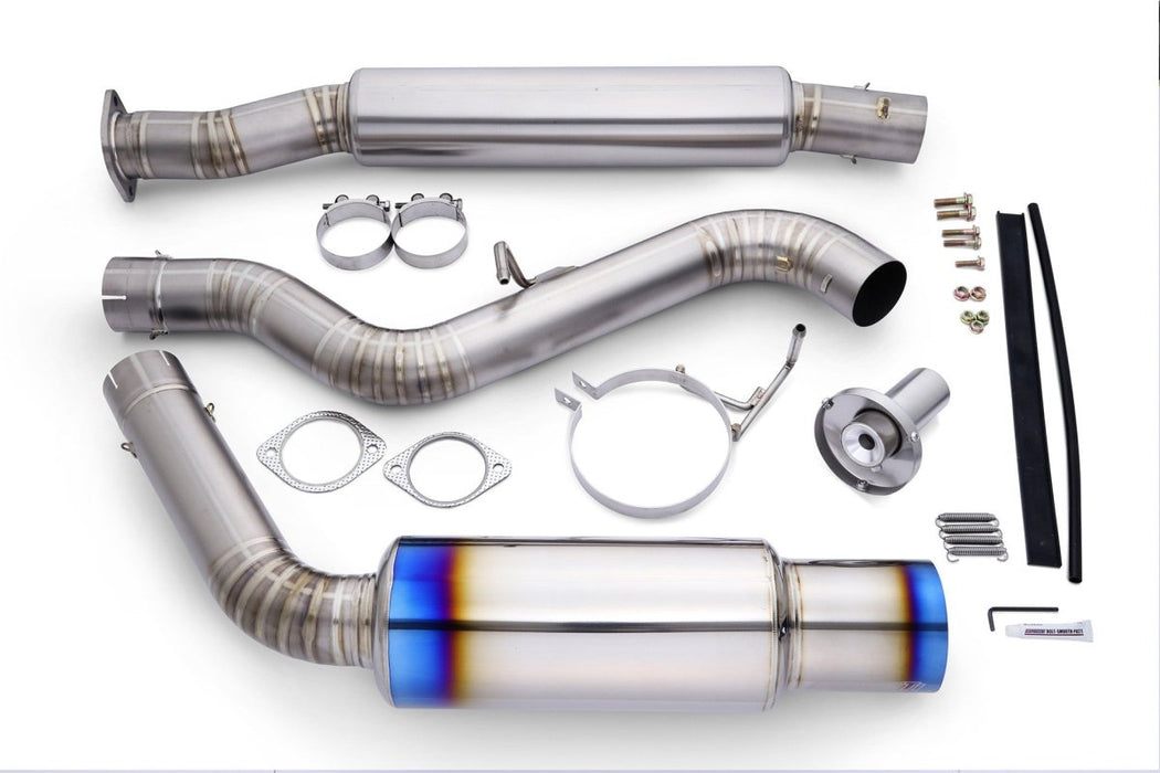 Tomei Expreme Ti Titanium Type-R Single Exit Catback Exhaust 2022-2026 WRX - TB6090-SB06A - Subimods.com