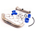 Tomei Full Titanium Charge Pipe Kit w/ Blue Silicone 2015 - 2021 WRX - 451009 - Subimods.com