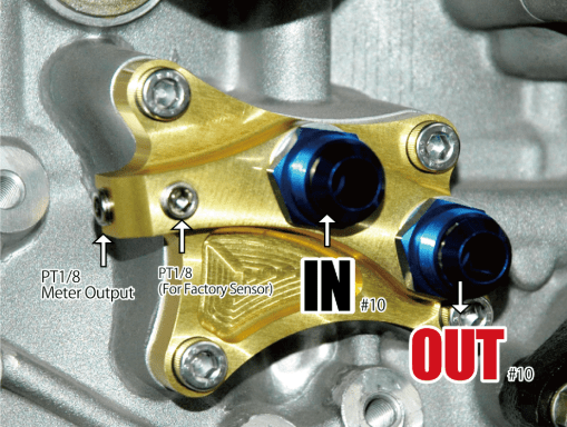 Tomei N2 Oil Block For Use w/ SR20DET 1990 - 2002 Nissan Silvia / 180SX - TB206A - NS08A - Subimods.com