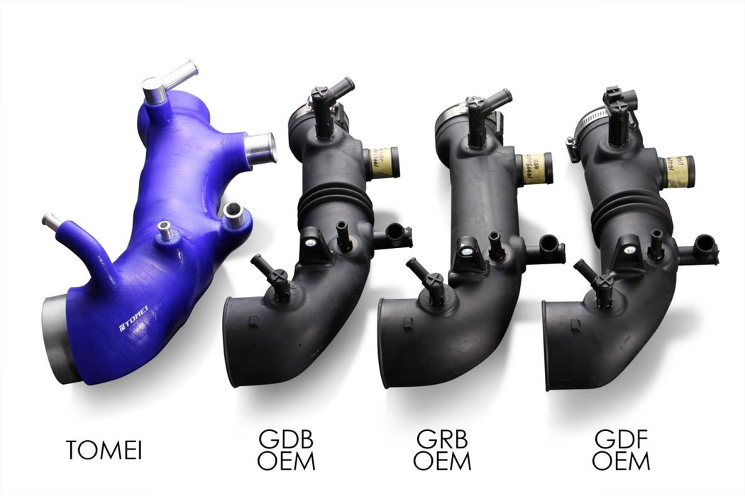 Tomei Silicone Turbo Inlet Hose Black 2002-2007 WRX / 2004-2021 STI / 2004-2008 FXT - TB301A-SB01B - Subimods.com