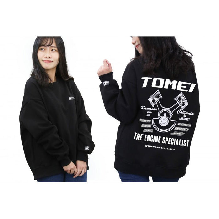 Tomei Sweatshirt 2024 - Black - TH801A - 0000A - Subimods.com