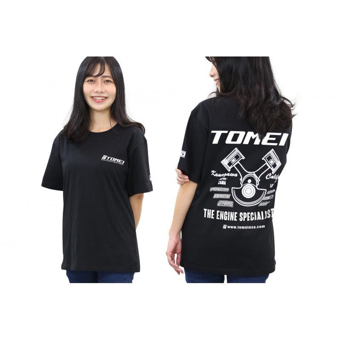 Tomei T-Shirt 2024 - Black - TH104A - 0000A - Subimods.com